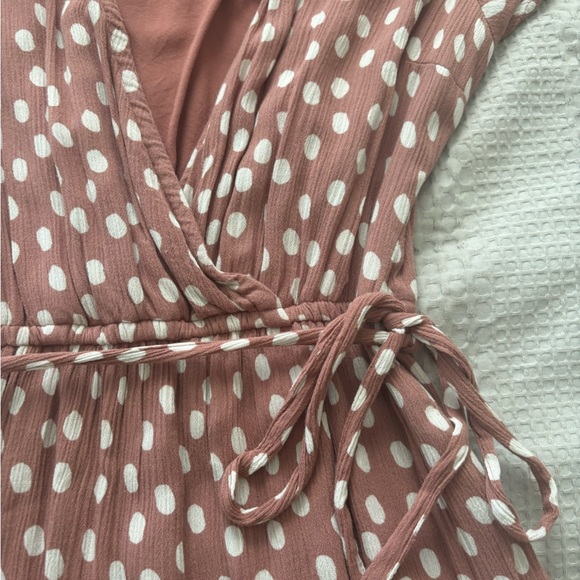 Abercrombie Pink Wrap Dress - Picture 2 of 6
